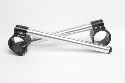 Motorcycle clip-on handlebars  ? 35 mm, black, type Sport