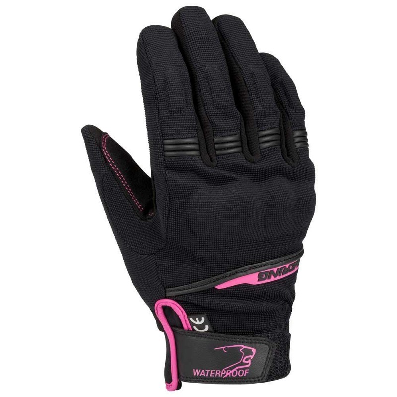 Bering Γάντια BORNEO  LADY  μαύρο / ροζ Waterproof